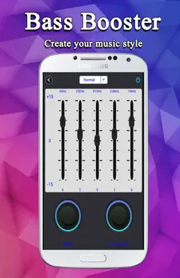 Bass Booster And Equalizer android App screenshot 1